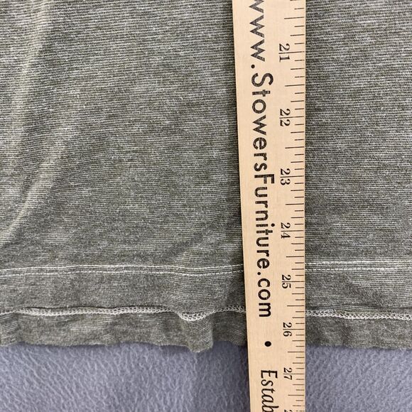 Billy Reid Polo Shirt Mens Large Green Pocket Cotton Blend Soft Casual Made Peru - Picture 6 of 12